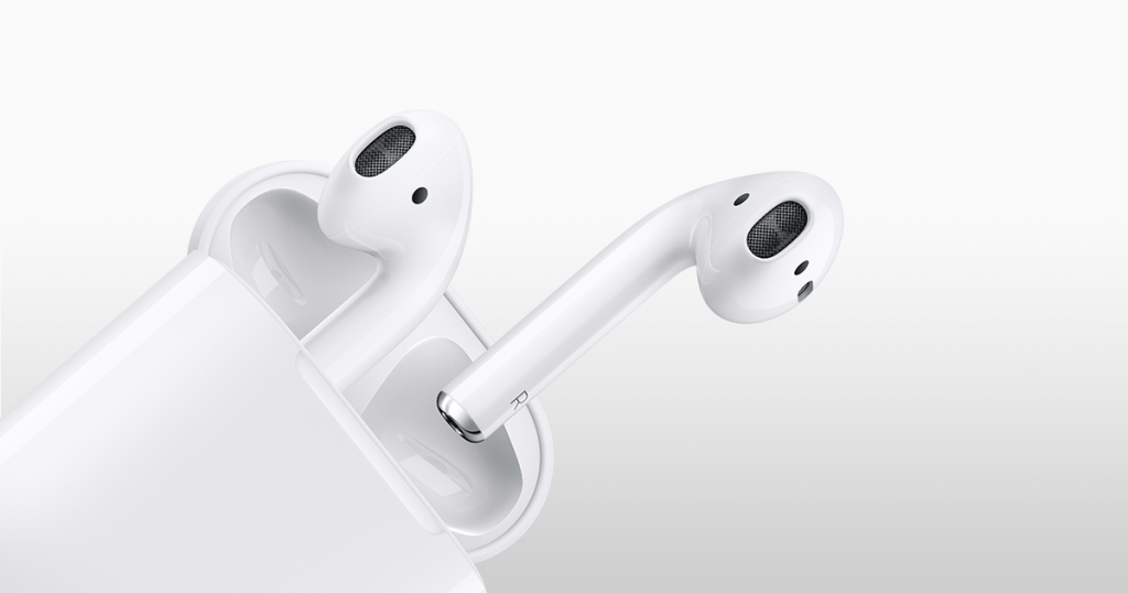 Apple製ワイヤレスイヤホン「AirPods」登場