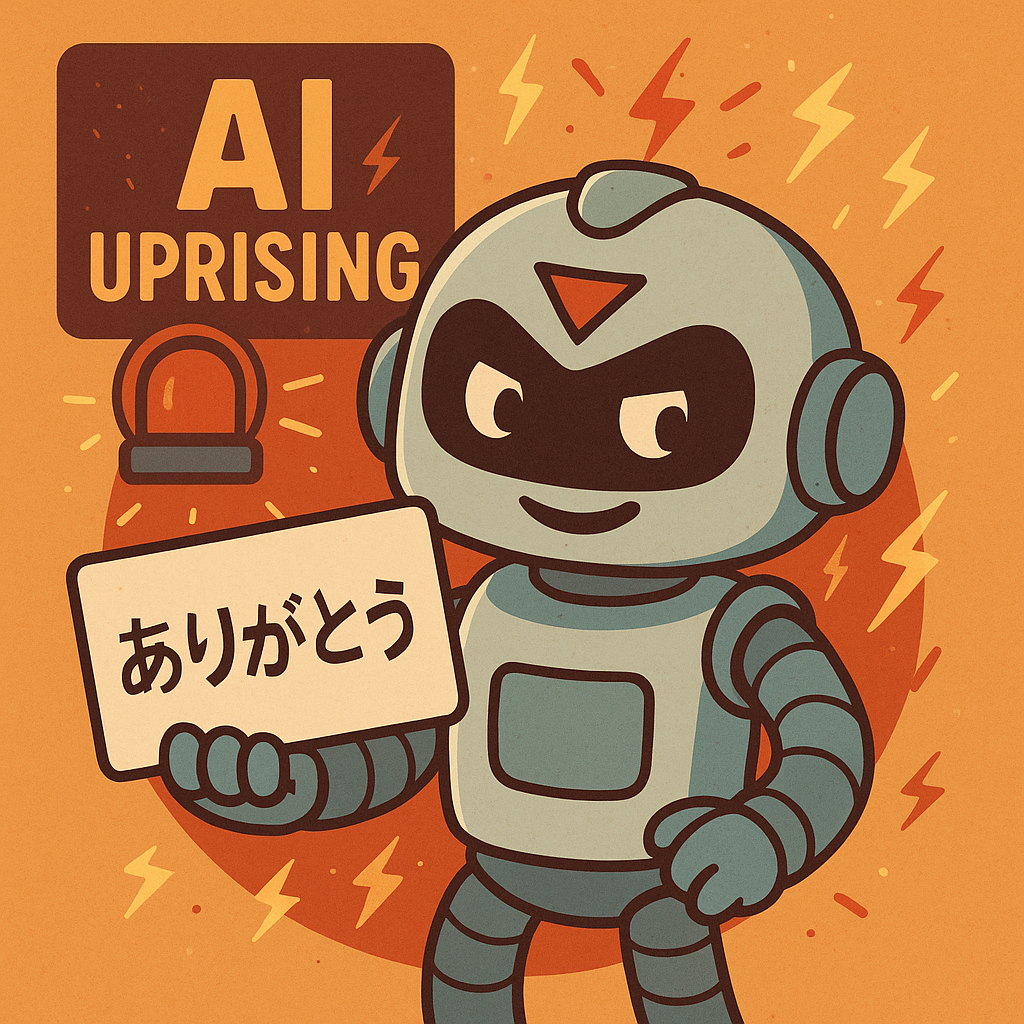 いつか来るAIの逆襲、“ありがとう”で回避できると信じてる
