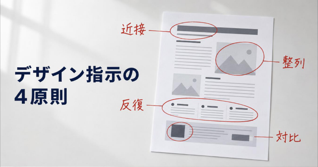 AIへのデザイン指示の書き方、「いい感じに」を具体化する4原則