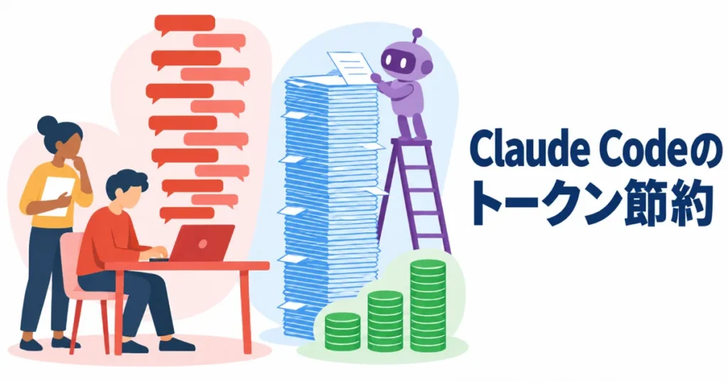 Claude Codeのトークン節約、すぐ上限に当たる原因と5つの手順